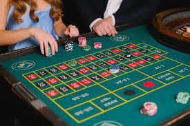 Panel Permainan Jackpot bernuansa biru